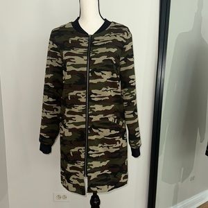 Worn Twice! Camo Sanctuary Dress / Jacket